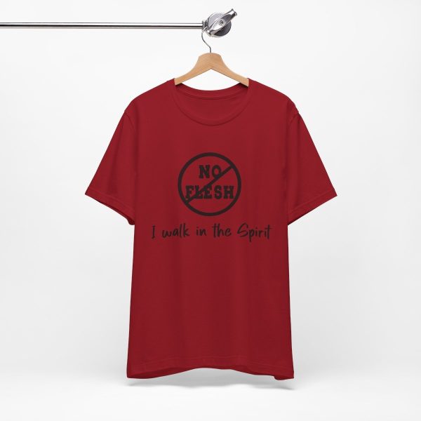 NO Flesh - I walk in the Spirit T-shirt