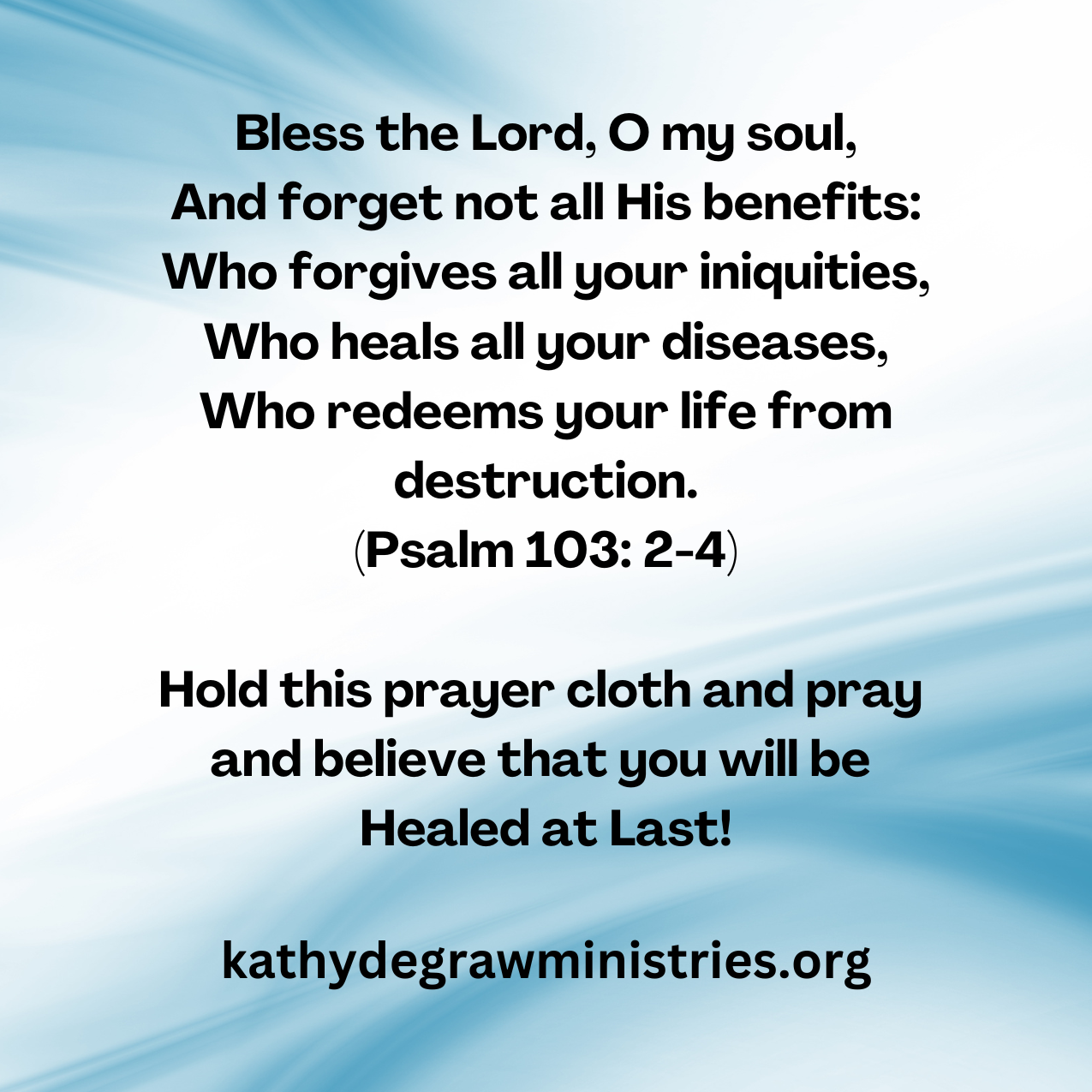 Anointed Healing Prayer Cloth – Several Healing Designs - Image 6
