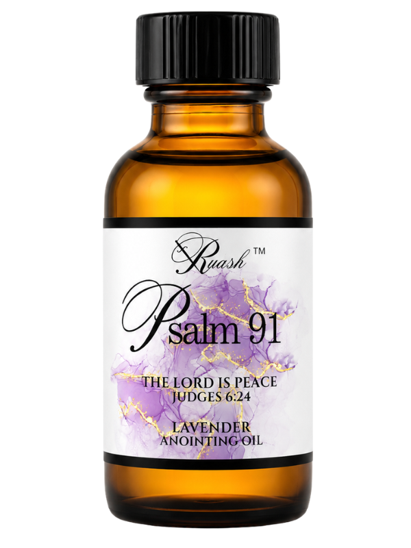 Protection Anointing Oil - Psalm 91 with Prayer Cloth
